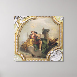 Toile Courage et justice, du 'Sala Capitolare