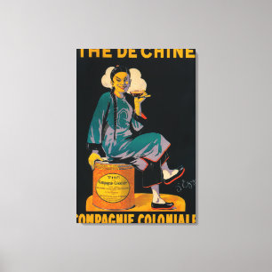 Toile Courrier promotionnel de De Chine, Colonial