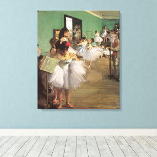 Toile Cours de Danse de Degas, Impressionnisme Vintage B