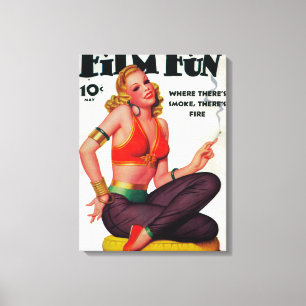 Toile Couverture de magazine d'amusement de film 11