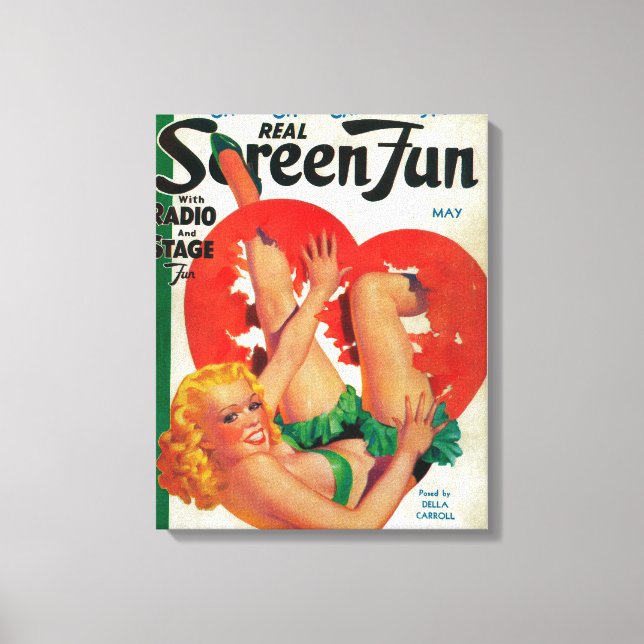 Toile Couverture du magazine Real Screen Fun 2 (Recto)