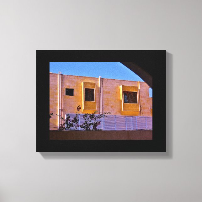 Toile Couvertures de fenêtre en bois (Recto)