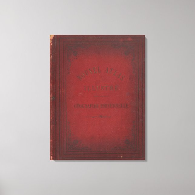 Toile Couvre le Nouvel Atlas (Recto)