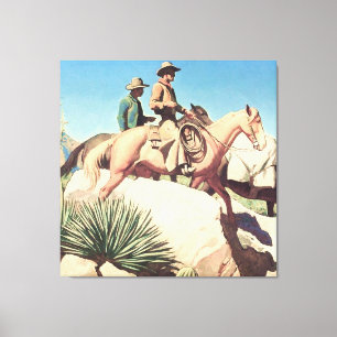 Toile « Cow Country » par Maynard Dixon