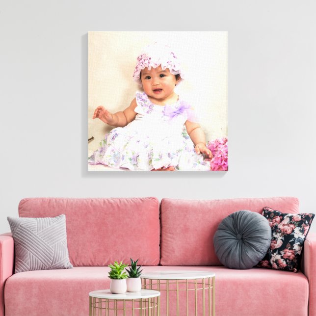 Toile Create Your Own Custom Kids Children Photo Modern (Insitu(Salon))