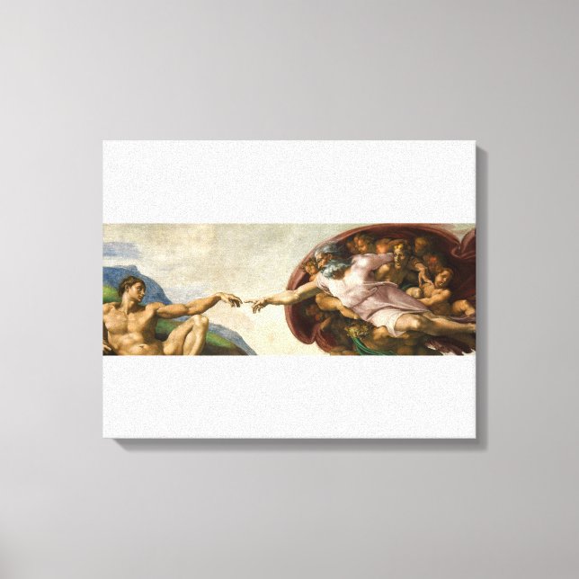 Toile Création d'Adam (Recto)