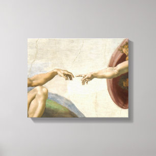 Toile Création de Adam Hands - Michelangelo