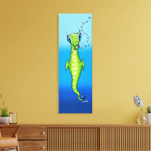 Toile Créature maritime Alien