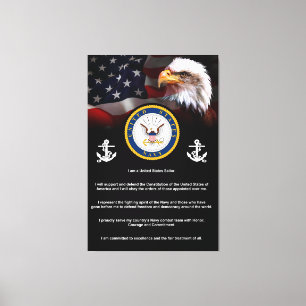 Toile Credo de NAVIRES de la marine américaine