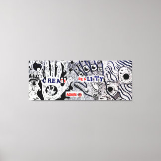 Toile Créer une nouvelle réalité