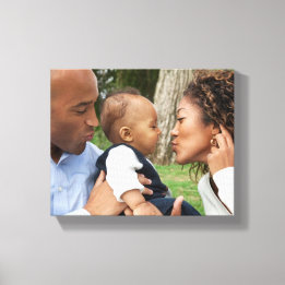 Toile Créez votre  photo de famille personnalisée