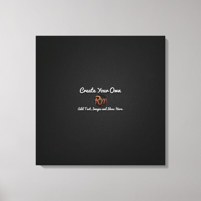 Toile Créez votre propre (Recto)