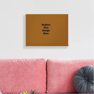 Toile Créez Votre Propre Marron
