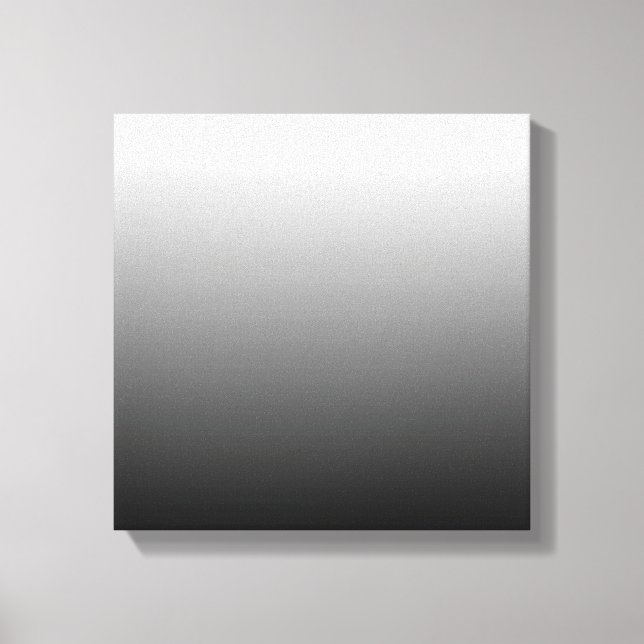 Toile Créez votre propre Ombre noir (Recto)