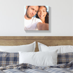 Toile Créez Votre Propre Photo Personnalisée Double Face