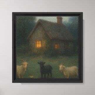 Toile Crépuscule à Goat Hollow