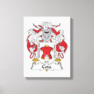Toile Crest de la famille Cota