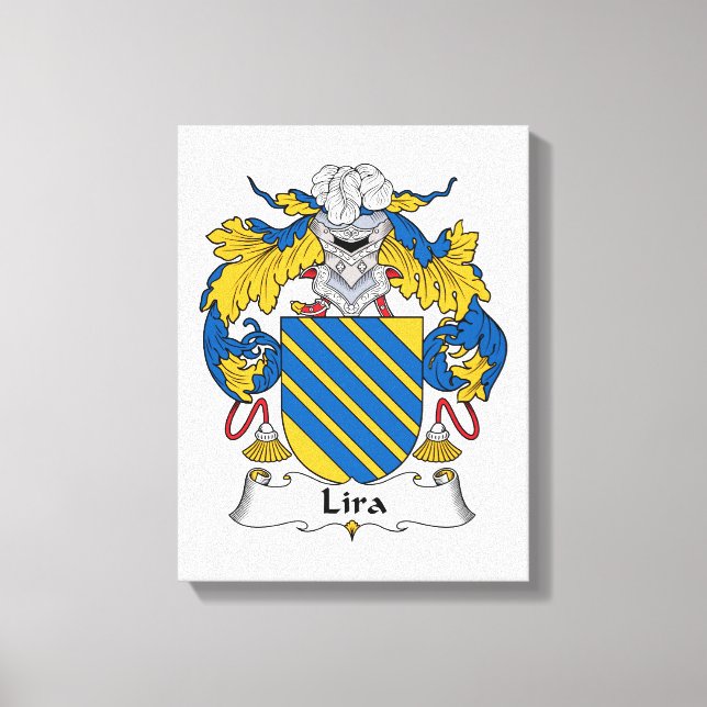 Toile Crest de la famille Lira (Recto)