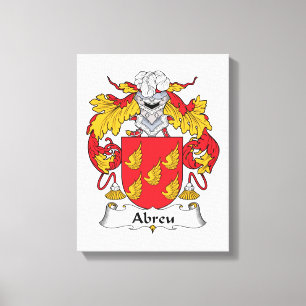 Toile Crête de famille d'Abreu