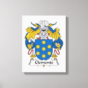 Toile Crête de famille de Clemente