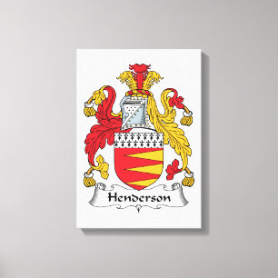 Toile Crête de famille de Henderson