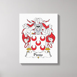 Toile Crête de famille de Pinto