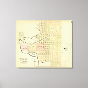 Toile Crète et Comté de Saline, Nebraska