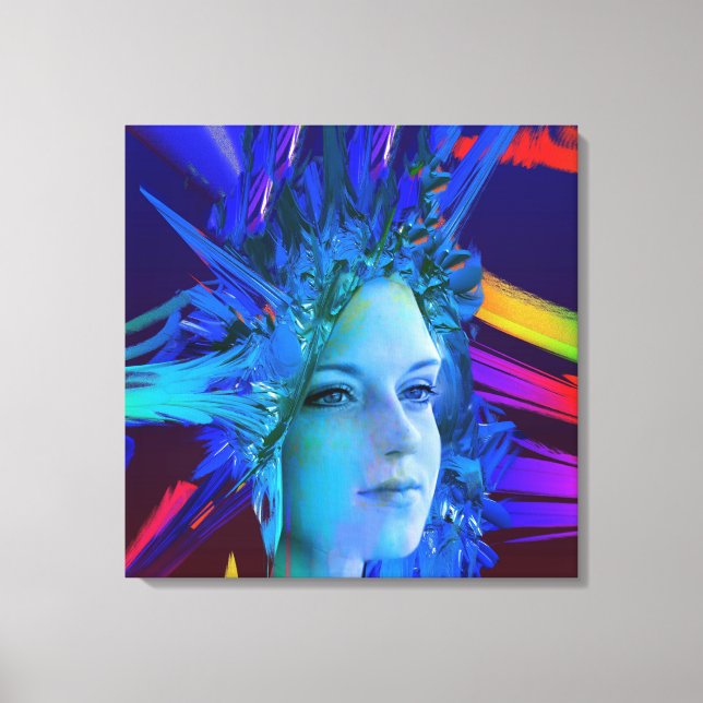 Toile Cristal spatial (Recto)