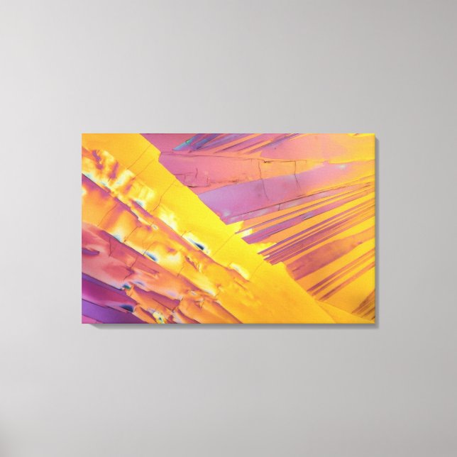 Toile Cristaux acides oxaliques (Recto)