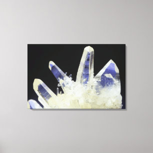 Toile Cristaux de quartz (SiO2), Pérou, Amérique du Su