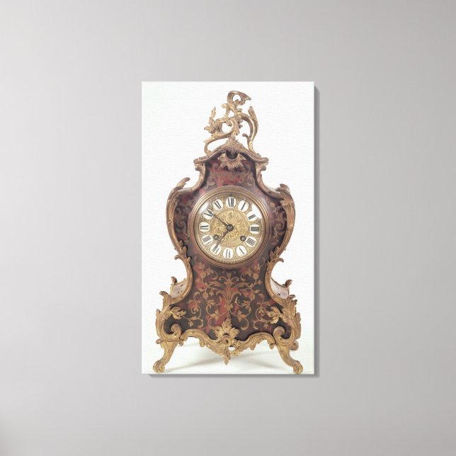 Toile Crochet de boulle horloge par A.Brocot Delettrez (Recto)