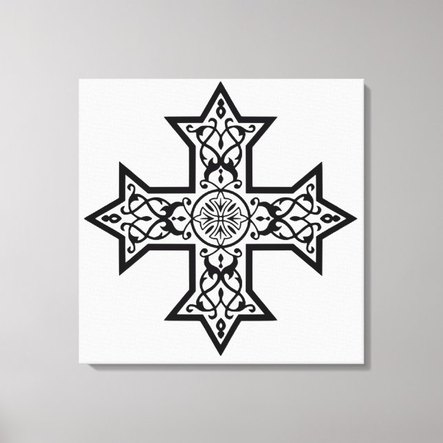 Toile Croix copte (Recto)