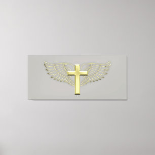 Toile Croix d'or