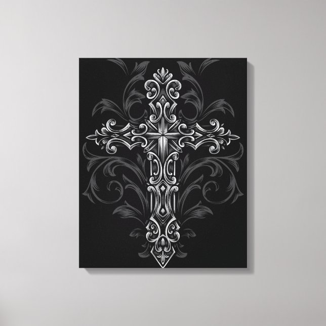 Toile Croix gothique (Recto)