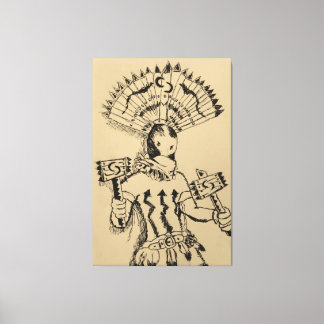 Toile Croquis Apache Crown Dancer
