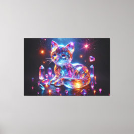 Toile Crystal Cat