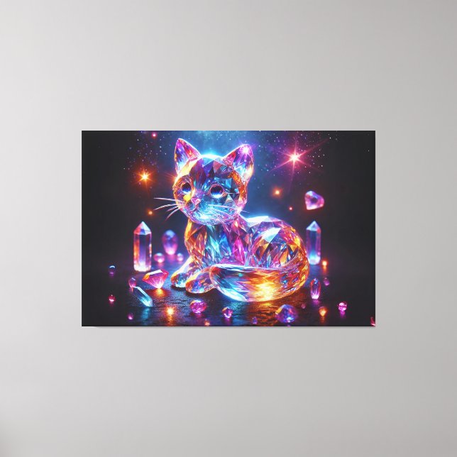 Toile Crystal Cat (Recto)
