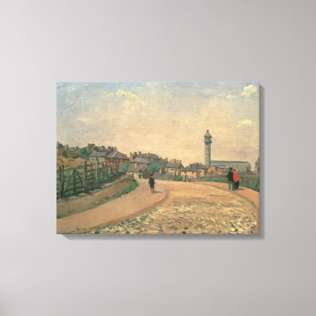 Toile Crystal Palace, Upper Norwood (huile sur toile) (Recto)