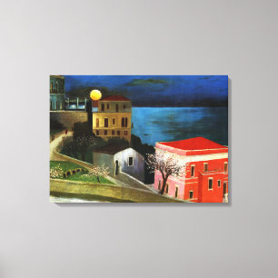 Toile Csontvary - Pleine lune à Taormina (détail)