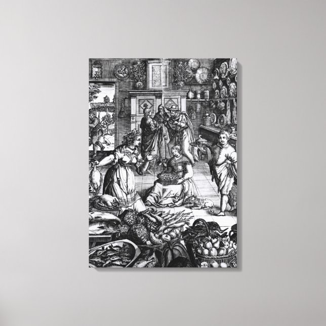 Toile Cuisine intérieure (Recto)