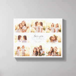 Toile Custom Love You Mommy Mothers Day Photo Collage