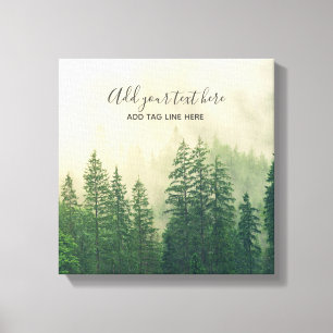 Toile Custom Nature Lovers Forest Home Decor Newlyweds