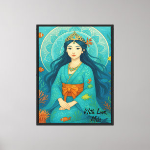 Toile Cute Cute Whismusical Underwater Princesse
