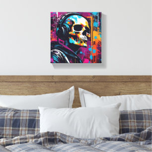 toile cyber punk 3D