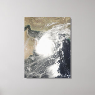 Toile Cyclone tropical Gonu en mer d'Oman