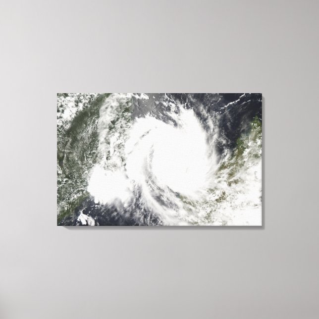 Toile Cyclone tropical Jokwe (Recto)