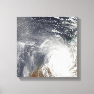 Toile Cyclone tropical Laurence au-dessus d'Australi