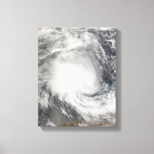 Toile Cyclone tropical Nicholas approchant l'Australie