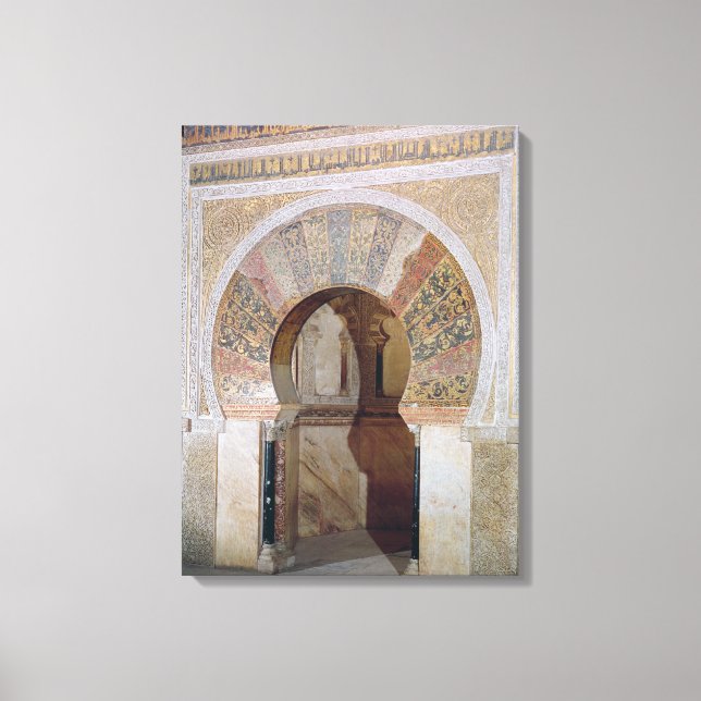 Toile d4 : Mezquita : Entrée du Mihrab, c.786 (Recto)