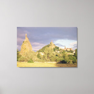 Toile d'Aiguilhe de Saint Michel, le Rocher